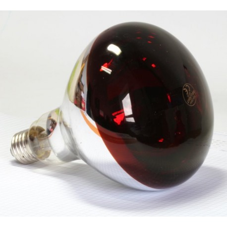 žiarovka INFRAčervená  E27  150W  (infrarubín)